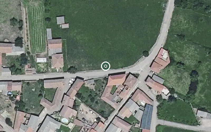 Vista aérea de la ubicación de Residencia Geriátrica Ordas