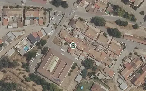 Vista aérea de la ubicación de Centro Residencial para Mayores de Bartolome García González Toruño