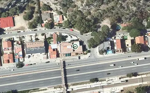 Vista aérea de la ubicación de Residencia 3a Edad Santa Rita Castelldefels