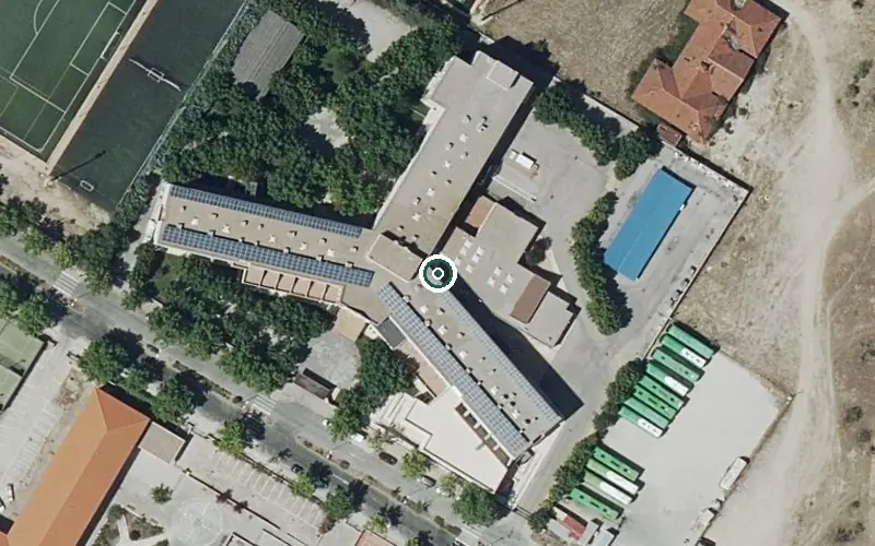 Vista aérea de la ubicación de Residencia Mayores Colisee Villanueva del Pardillo