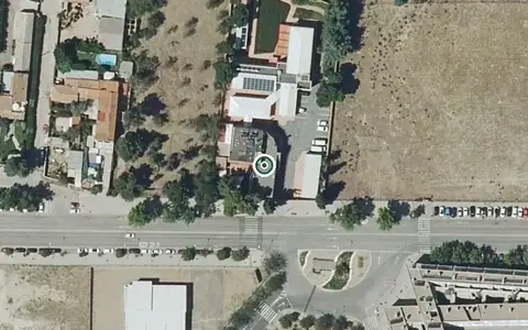 Vista aérea de la ubicación de Residencia Don Bosco