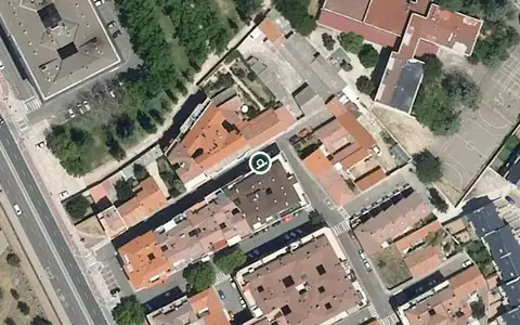 Vista aérea de la ubicación de Centro de Mayores las Candelas