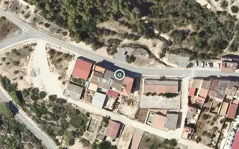 Vista aérea de la ubicación de Servei de centre de dia Geriàtric Guiamets