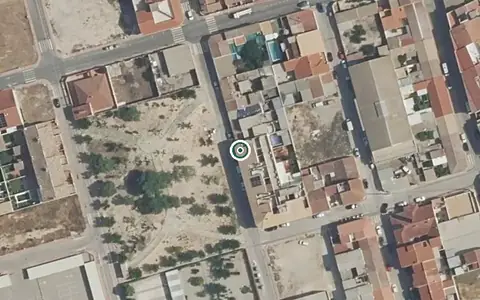 Vista aérea de la ubicación de Centro de Día del IMAS
