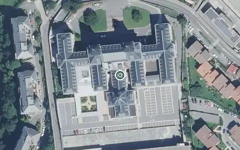 Vista aérea de la ubicación de Residencia Seminario Egoitza