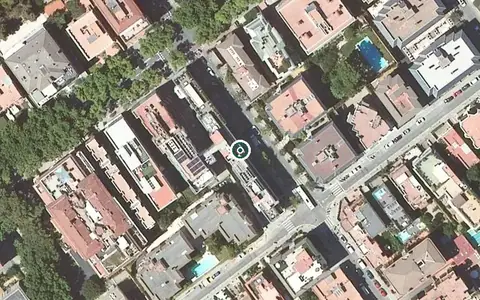 Vista aérea de la ubicación de Residència Assistida DomusVi Bonanova