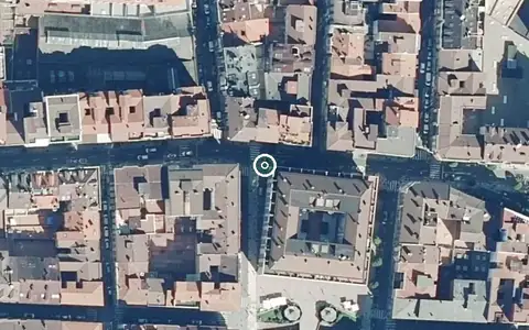 Vista aérea de la ubicación de Residencial Zarracina