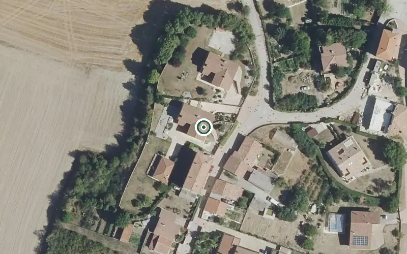 Vista aérea de la ubicación de Residencia Betsaida