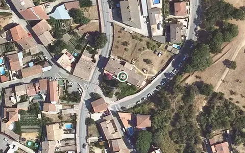 Vista aérea de la ubicación de Centre de dia de la Residència Calonge