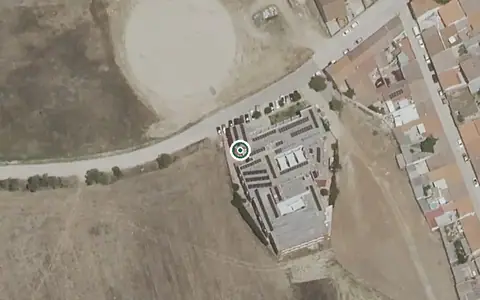 Vista aérea de la ubicación de Residencia de Mayores Cazalegas