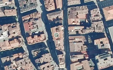 Vista aérea de la ubicación de Domusvi La Sirena