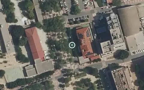 Vista aérea de la ubicación de Residencia Virgen de la Fuensanta