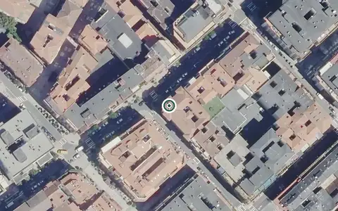 Vista aérea de la ubicación de Residencia Bidearte Egoitza