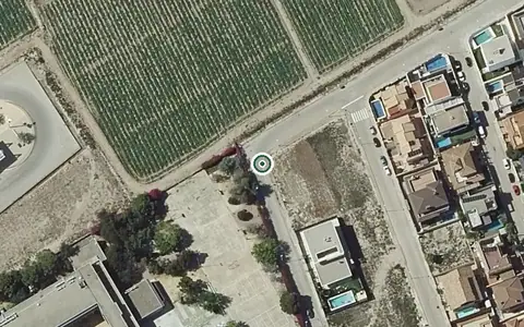 Vista aérea de la ubicación de Centro de Día para Personas Mayores Dependientes Casaverde Almoradi
