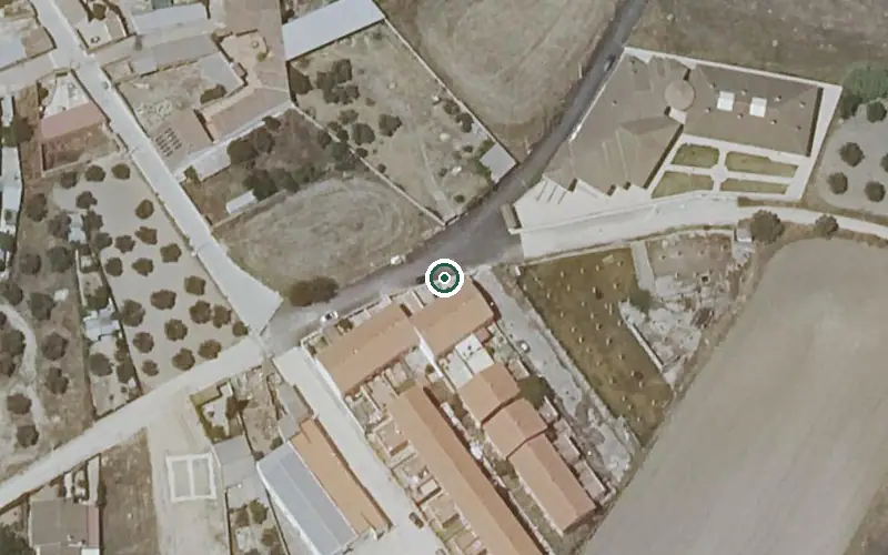 Vista aérea de la ubicación de Residencia de Mayores Municipal