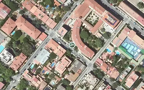Vista aérea de la ubicación de Residencia de la Inmaculada - Salses