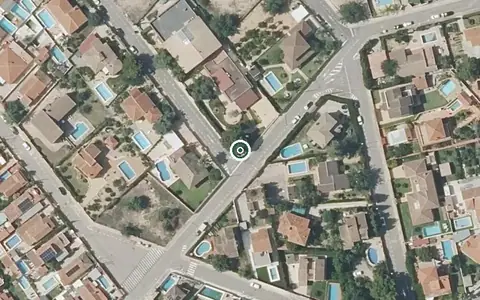 Vista aérea de la ubicación de Residencia para Personas Mayores Dependientes Montesol