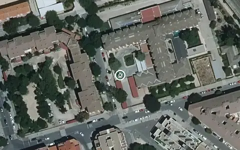 Vista aérea de la ubicación de Residencia de Mayores Nuñez de Balboa