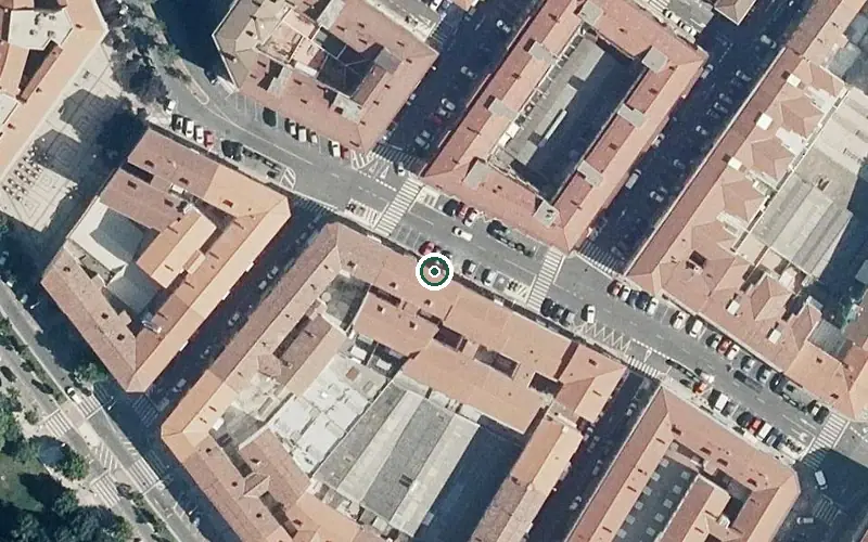 Vista aérea de la ubicación de Padre Menni Centro de Día Personas Mayores