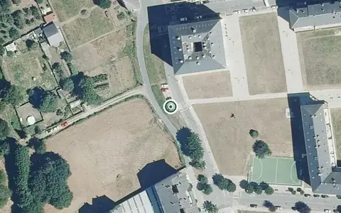 Vista aérea de la ubicación de Centro de Día de Alzheimer de Lugo