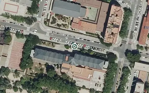 Vista aérea de la ubicación de Centro Residencial para Personas Mayores Ntra. Sra. de los Desamparados