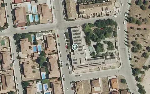 Vista aérea de la ubicación de Centro de Día Torres de la Alameda | Corredor del Henares