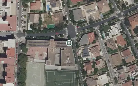 Vista aérea de la ubicación de Centro de Día para Mayores Claret Sevilla