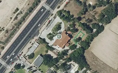 Vista aérea de la ubicación de Residencia Años Dorados II