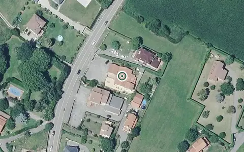 Vista aérea de la ubicación de Ítaca