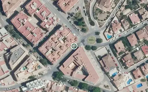 Vista aérea de la ubicación de Centro de Día para Mayores Nueva Vida