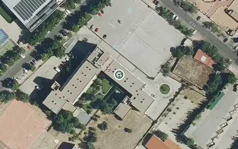 Vista aérea de la ubicación de Centro de Día Ciudad de Móstoles en Móstoles
