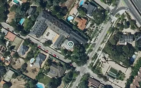 Vista aérea de la ubicación de Residencia Bouco Torrelodones