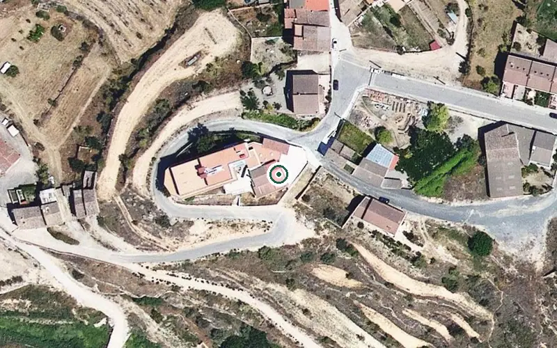Vista aérea de la ubicación de Residència de gent gran El Tossalet