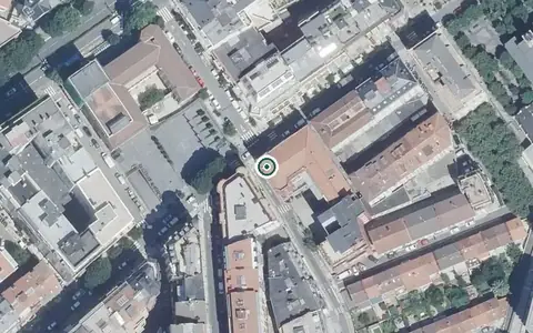 Vista aérea de la ubicación de Residencia Cruz Roja Egoitza