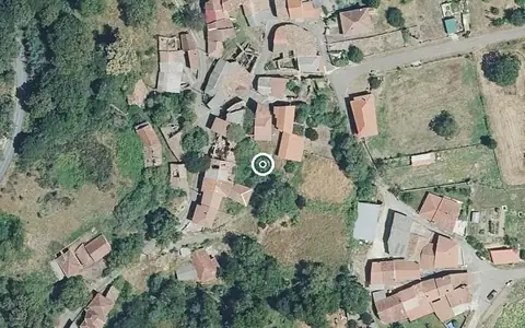 Vista aérea de la ubicación de Vivienda Comunitaria los Ángeles