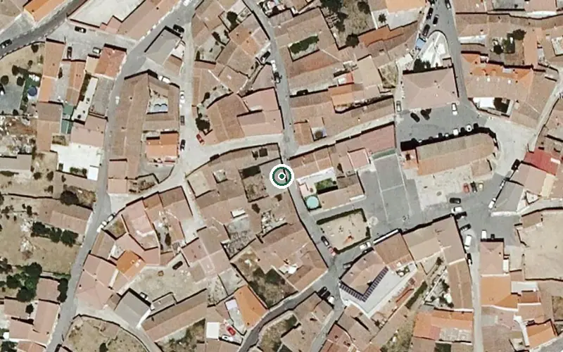 Vista aérea de la ubicación de Hogar el Amor