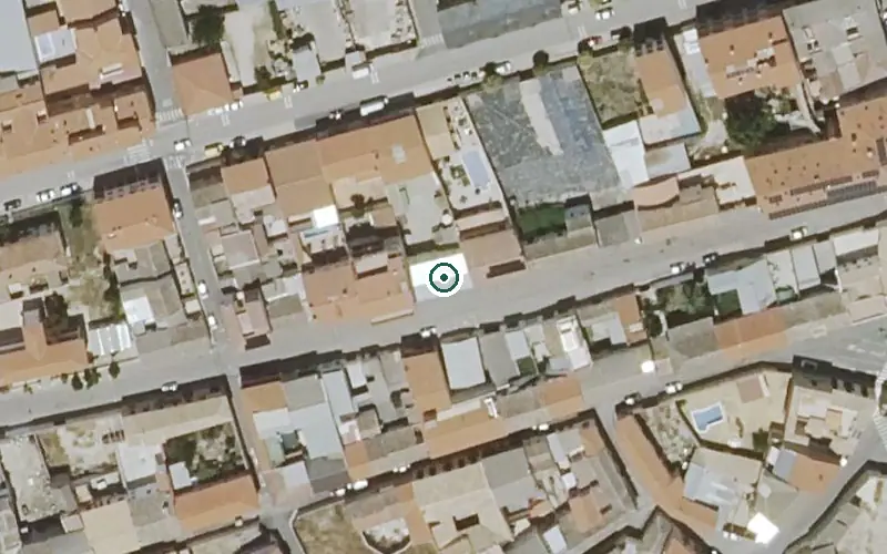 Vista aérea de la ubicación de Centro de Día San Benito Abad