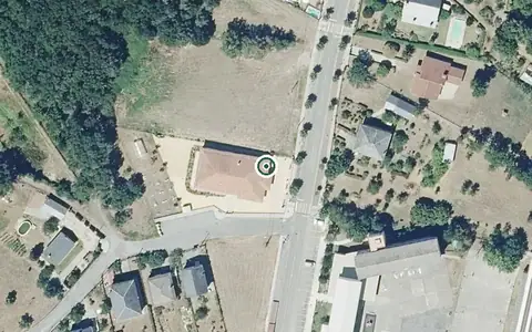 Vista aérea de la ubicación de Centro de Día de Pobra de Brollon