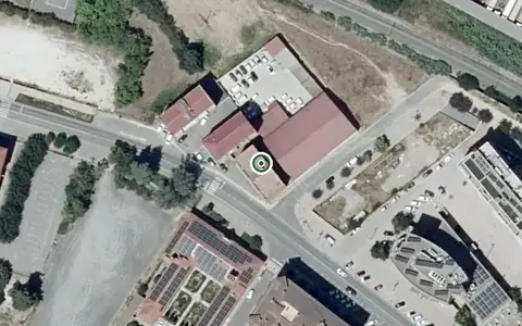 Vista aérea de la ubicación de Residencia Municipal de Ancianos Riosol