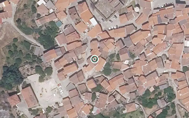 Vista aérea de la ubicación de Centro de Día Santa Marina