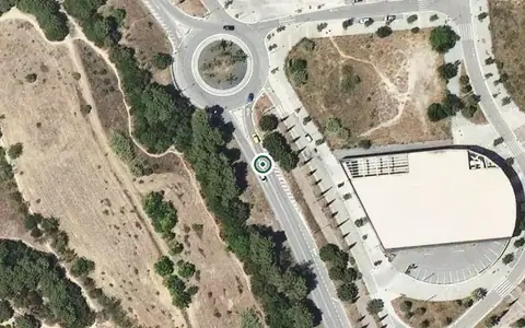 Vista aérea de la ubicación de Centre de dia Les Masies de Mollet La Farinera