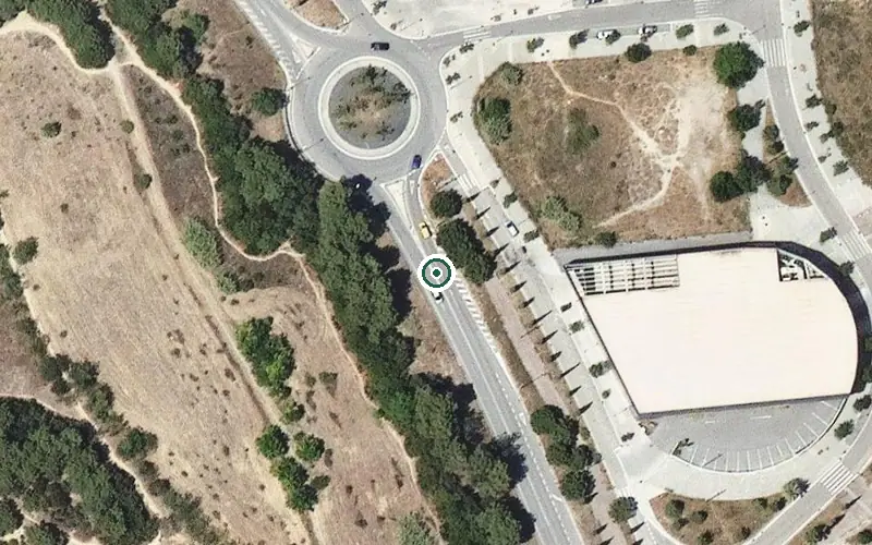 Vista aérea de la ubicación de Centre de dia Les Masies de Mollet La Farinera