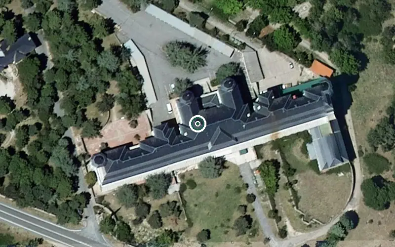 Vista aérea de la ubicación de Residencia Masam Guadarrama