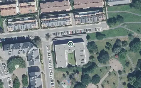 Vista aérea de la ubicación de Centro Gerontológico Berio Egoitza