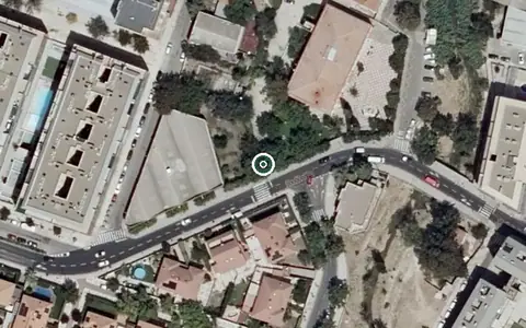Vista aérea de la ubicación de Residencia de Ancianos Mirasol