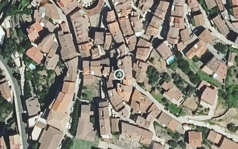 Vista aérea de la ubicación de Residencia el Balcon del Tietar