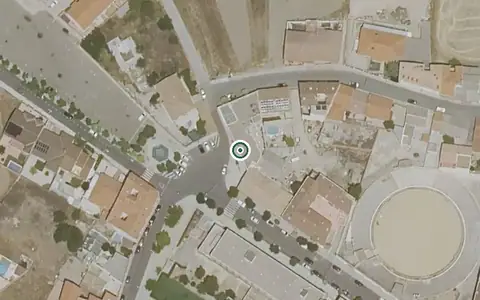 Vista aérea de la ubicación de Centro de Día Municipal