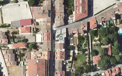 Vista aérea de la ubicación de Residència d'Avis de Capellades Fundació Consorts Guasch