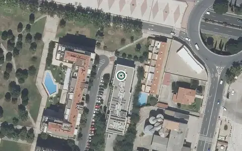 Vista aérea de la ubicación de Residencia de Mayores Bouco Logroño Acacias