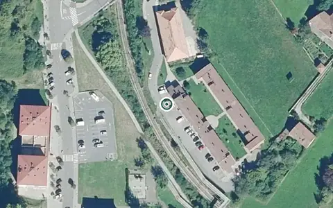 Vista aérea de la ubicación de Residencia Infiesto